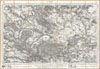 1886 Depot de la Guerre Pocket Map of Paris and Environs