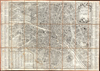 1780 Esnauts and Rapilly Case Map of Paris