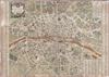 1782 Esnauts and Rapilly Map of Paris France