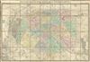 1860 Logerot Map of Paris, France