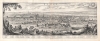 1638 Merian View of Paris, France