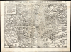 1550 / 1568 Münster Map of Paris, France