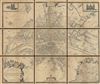 1675 Rochefort Map of Paris, France (c. 1900 Taride issue)