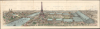 1889 Humbert View of Paris, Exposition Universelle, Eiffel Tower