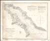 1850 U.S. Coast Survey Nautical Map of the Pasquotank River, North Carolina