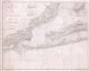 1913 U.S. Coast and Geodetic Survey Nautical Chart of Pensacola Bay, Florida