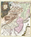 1756 Lotter Map of Pennsylvania, New Jersey & New York