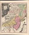 1749 Seutter / Lotter Map of Pennsylvania, New Jersey and New York