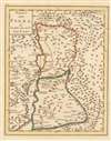 1780 Schley Map of the Kingdoms of Peraea and Bashan