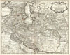 1724 De L'Isle Map of Persia (Iran, Iraq, Afghanistan)