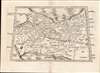 1535 Laurent Fries Ptolemaic Map of the Persian Empire (Iraq and Iran)