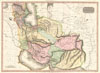 1811 Pinkerton Map of Persia ( Iraq, Iran, Afghanistan)