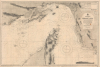 1945 British Admiralty Chart of the Strait of Hormuz and Environs