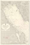 1966 Admiralty Nautical Chart or Maritime Map of the Western Persian Gulf