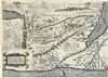 1590 Adrichem Map of Israel, Palestine or Holy Land (Showing the Desert of Paran)