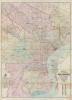 New map of the city of Philadelphia : from the latest city surveys. - Main View Thumbnail