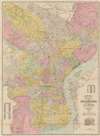 1920 Smith City Plan or Map of Philadelphia, Pennsylvania