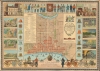 1838 J. Riegel Pictorial Map of Philadelphia, showing Fire Companies