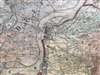 1861 Beers Wall Map of Philadelphia and Vicinity