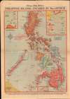 1944 Van Swearingen and Chicago Daily Tribune Map of the Philippines
