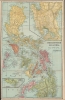 1899 Fort Dearborn Pocket Map of the Philippines