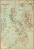 1929 Bach Wall Map of the Philippines