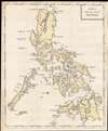 1780 Gongora y Lujan de Almodovar Map of the Philippines