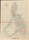 1910 Japanese Map of the Administrative Divisions of the Philippines