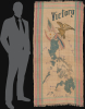 1945 Manuscript Wall Map of the Philippines, World War II