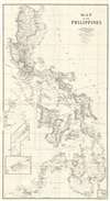 1905 Graham Map of  the Philippine Islands