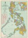 1911 Bach Map of the Philippines