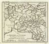 1787 Bocage Map of Phocis and Doris, Ancient Greece