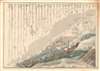 1844 Black Map or Chart of Comparative Mountains and Rivers