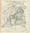 1757 Buache Map of the World on a Polar Projection (Arctic)