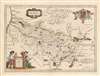 1644 Blaeu Map of Picardy