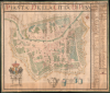 1760 Pellegrini / Spadaccini Manuscript Wall Map of Pisa