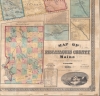 Map of Piscataquis County Maine. - Alternate View 5 Thumbnail