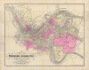 1882 Weldin / Rand McNally Map of Pittsburgh