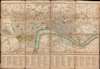 1806 Wallis City Plan or Map of London, England