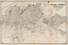 1922 Yvorra and Barlier City Plan or Map of Tunis, Tunisia