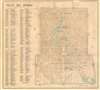 1900 Service Geographique City Plan / Map of Beijing / Peking, China