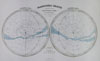 1878 Migeon Map of the Stars and Constellations