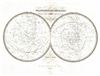 1829 Lapie Celestial Map of Stars and Constellations