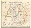 1827 Map of Paraguay and Northeastern Argentina