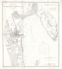 1873 U.S. Coast Survey Map of Plattsburgh and Lake Champlain, New York