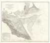 1857 U.S. Coast Survey Chart or Map of Plymouth Harbor, Massachusetts