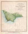 1851 U.S.C.S. Nautical Chart of Point Conception, Santa Barbara, California