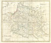 1799 Clement Cruttwell Map of Poland and Lithuania