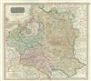 1817 Thomson Map of Poland and Lithuania