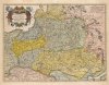 1690 Visscher / Sanson Map of Poland, Lithuania and Ukraine